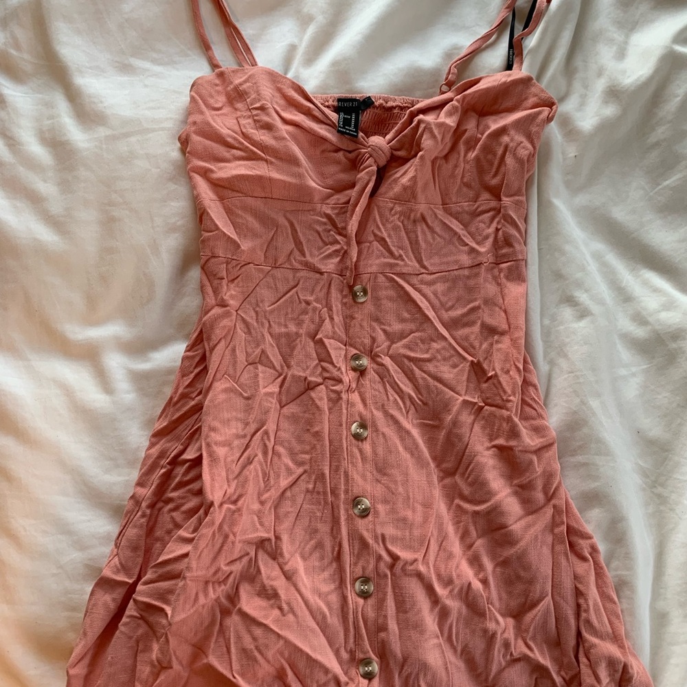 Peach sundress